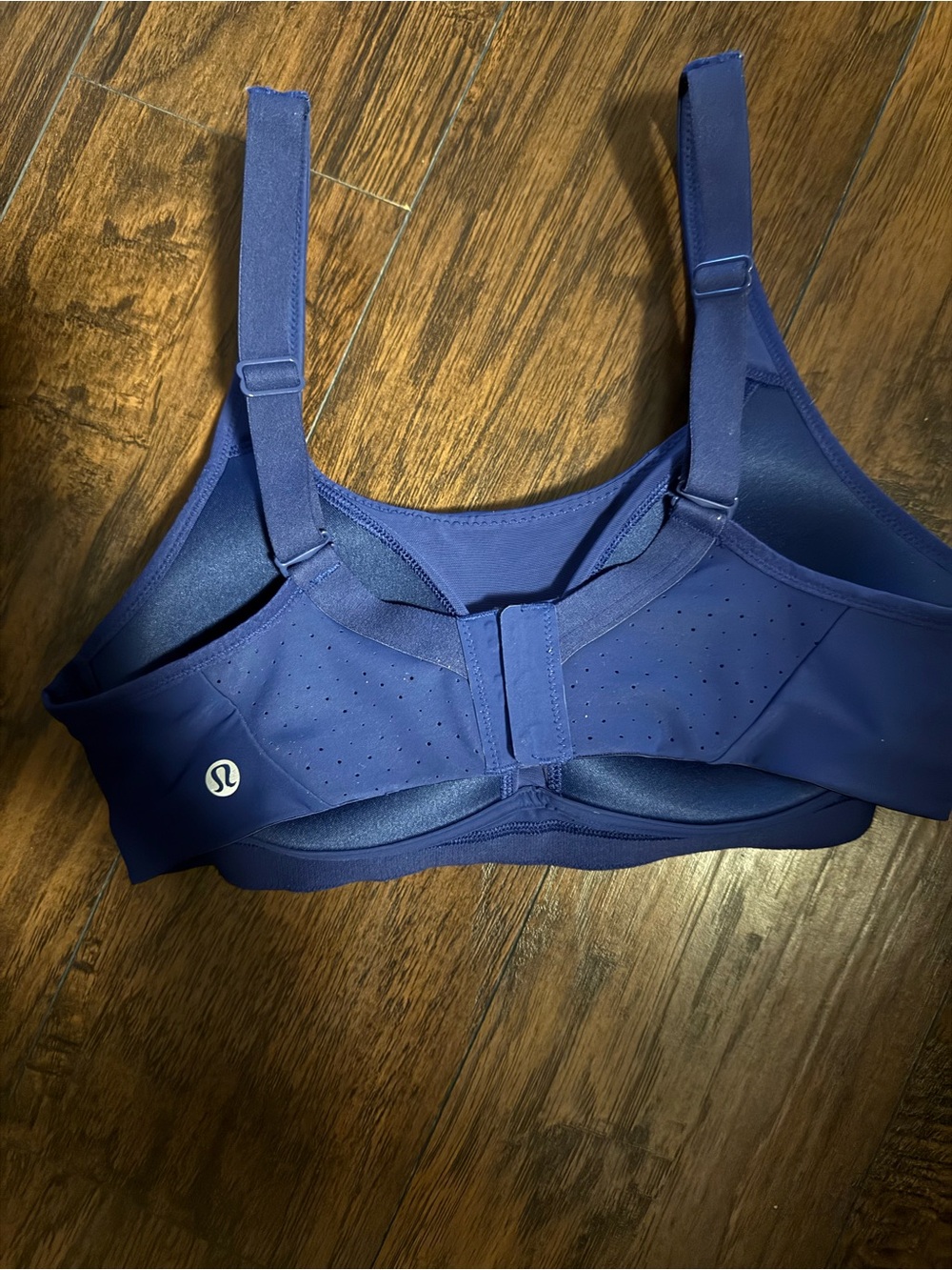 lululemon athletica Perforated Support Sports Bra - Royal Blue - Picture 2 of 11